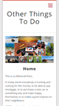 Mobile Screenshot of otherthingstodo.com